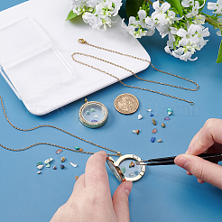 DIY Necklace Making Kits&nbsp;DIY-UN0007-29G