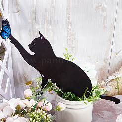Double-sided Pattern Acrylic Garden Stake&nbsp;AJEW-WH0348-02C