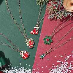 5Pcs 5 Styles Iron Cable Chains Necklaces&nbsp;NJEW-JN04830