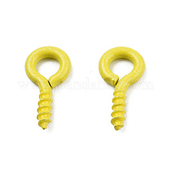 Spray Painted Iron Screw Eye Pin Peg Bails&nbsp;IFIN-N010-002B-14