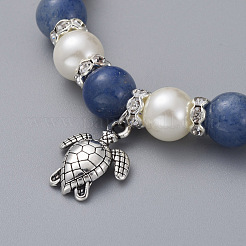 Stretch Charm Bracelets&nbsp;BJEW-JB04686-03