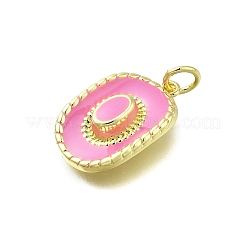 Brass Enamel Pendants&nbsp;X-KK-K400-20G-02