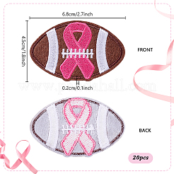 Computerized Embroidery Cloth Iron on/Sew on Patches&nbsp;DIY-WH0888-595