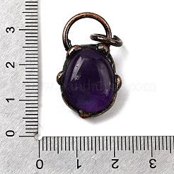 Natural Amethyst Pendants&nbsp;G-B149-08R-01