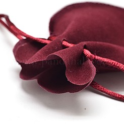 Velvet Bags Drawstring Jewelry Pouches&nbsp;TP-O002-C-07