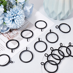 30Pcs Iron Curtain Rings with Eyelet&nbsp;IFIN-SP0001-16A