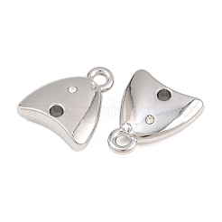 Alloy with Crystal Rhinestone Pendants&nbsp;RB-CBA83D5-18P