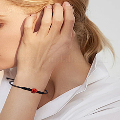 2Pcs Acrylic Bead Braided Bead Bracelets&nbsp;BJEW-LP0003-68
