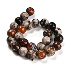 Natural Fire Crackle Agate Beads Strands&nbsp;G-L595-A02-01F