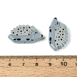 Printed Opaque Resin Beads&nbsp;RESI-N043-14C