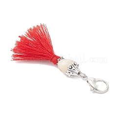 Handmade Polycotton Tassel Pendant Decorations&nbsp;HJEW-JM03835