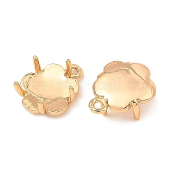 SHEGRACE Brass Rhinestone Claw Settings&nbsp;XGRQ6U528-924G
