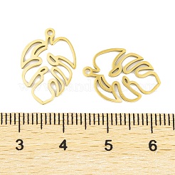 5Pcs 201 Stainless Steel Pendants&nbsp;STAS-M056-07G