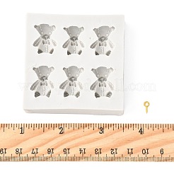 2Pcs Bear Shape DIY Silicone Molds&nbsp;DIY-FS0009-95