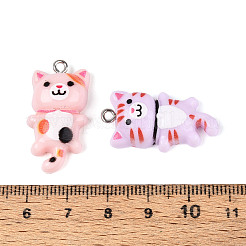 Opaque Resin Pendants&nbsp;RESI-T059-12