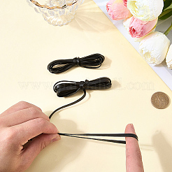 4 Yards 2 Styles Flat PU Leather Cord&nbsp;WL-CL0001-27