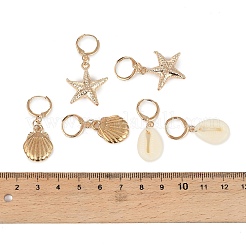 Alloy Leverback Dangle Earrings&nbsp;EJEW-B159-02G