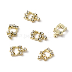 Alloy Rhinestone Cabochons&nbsp;MRMJ-WH0077-043C