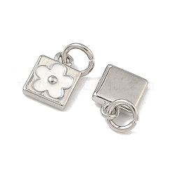 Brass Enamel Pendants&nbsp;KK-B170-04P-03