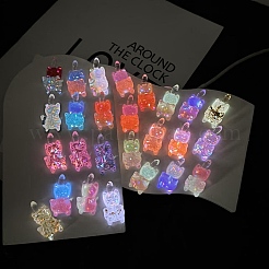 Luminous Transparent Resin Cabochons&nbsp;X-CRES-L045-17