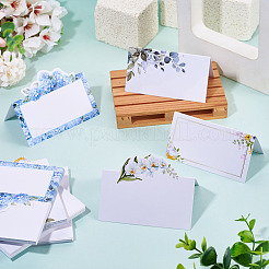 80 Sheets 4 Styles Rectangle Paper Table Place Cards&nbsp;AJEW-TA0003-61