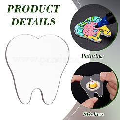 30Pcs Transparent Acrylic Badge&nbsp;AJEW-BC0008-01