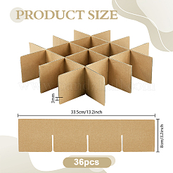 36Pcs Corrugated Cardboard Divider Sheets&nbsp;FIND-PH0028-59
