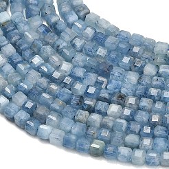 Natural Devil Blue Aquamarine Beads Strands&nbsp;GG-CBA77FB-D01-01