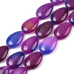 Two Tone Natural White Jade Beads Strands&nbsp;G-Z105-B01-01C