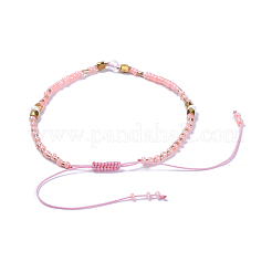 Adjustable Nylon Thread Braided Beads Bracelets&nbsp;BJEW-JB04379