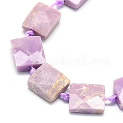 Natural Lepidolite Beads Strands&nbsp;G-G106-D04-02