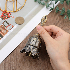 1Pc Alloy Hand Bell&nbsp;AJEW-GF0012-23AB