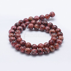 Natural Dyed Sesame Jasper Beads Strands&nbsp;G-E443-A19