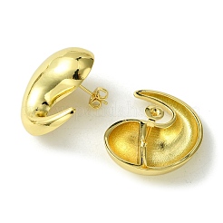 Brass Stud Earrings&nbsp;EJEW-K267-02G