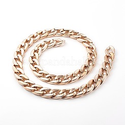 Handmade CCB Plastic Curb Chains&nbsp;AJEW-JB00964-02
