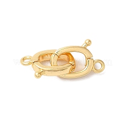 Brass Fold Over Clasps&nbsp;KK-H483-06A