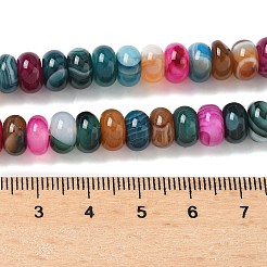 Natural Banded Agate Beads Strands&nbsp;G-F790-I01-01Q