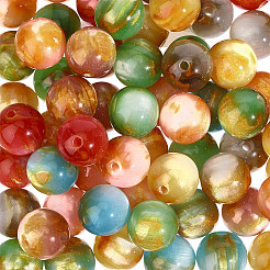 75Pcs Transparent Resin Beads&nbsp;RESI-PA0001-36