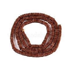 Synthetic Goldstone Beads Strands&nbsp;G-N342-75