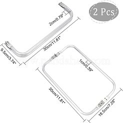 2Pcs Aluminum Bag Handle&nbsp;FIND-CA0004-80A