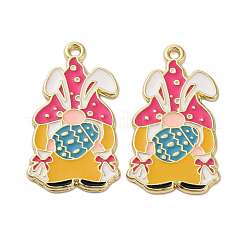Alloy Enamel Pendants&nbsp;ENAM-V002-02-G