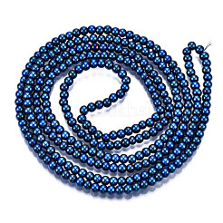 Electroplate Glass Beads Strands&nbsp;LS-EGLA-S195-02D-02