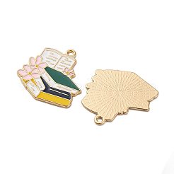 Graduation Season Alloy Enamel Pendants&nbsp;ENAM-V002-01E-KCG
