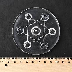 Chakra Acrylic Base Seven Star Group Display Decorations&nbsp;DJEW-K031-02