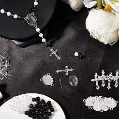 DIY Rosary Bead Jewelry Kits&nbsp;DIY-SC0029-72
