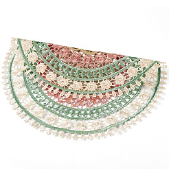 Polyester Lace Table Mat&nbsp;AJEW-TADJ0001-21B