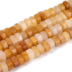 Natural Topaz Jade Beads Strands&nbsp;G-N357-14A-13