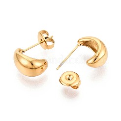 304 Stainless Steel Stud Earrings&nbsp;EJEW-T047-08G