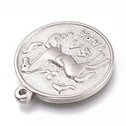 Non-Tarnish 304 Stainless Steel Pendants&nbsp;LS-STAS-Z017-03P