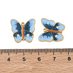 304 Stainless Steel Enamel Pendants&nbsp;SA-CBA49D2-07G-01